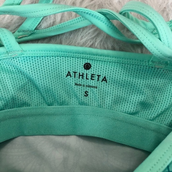 Athleta Harmonious green ombre athletic tank - Picture 7 of 9